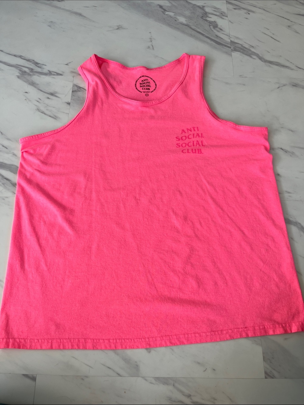 Anti Social Social Club Hot Pink Girls' Tank Top